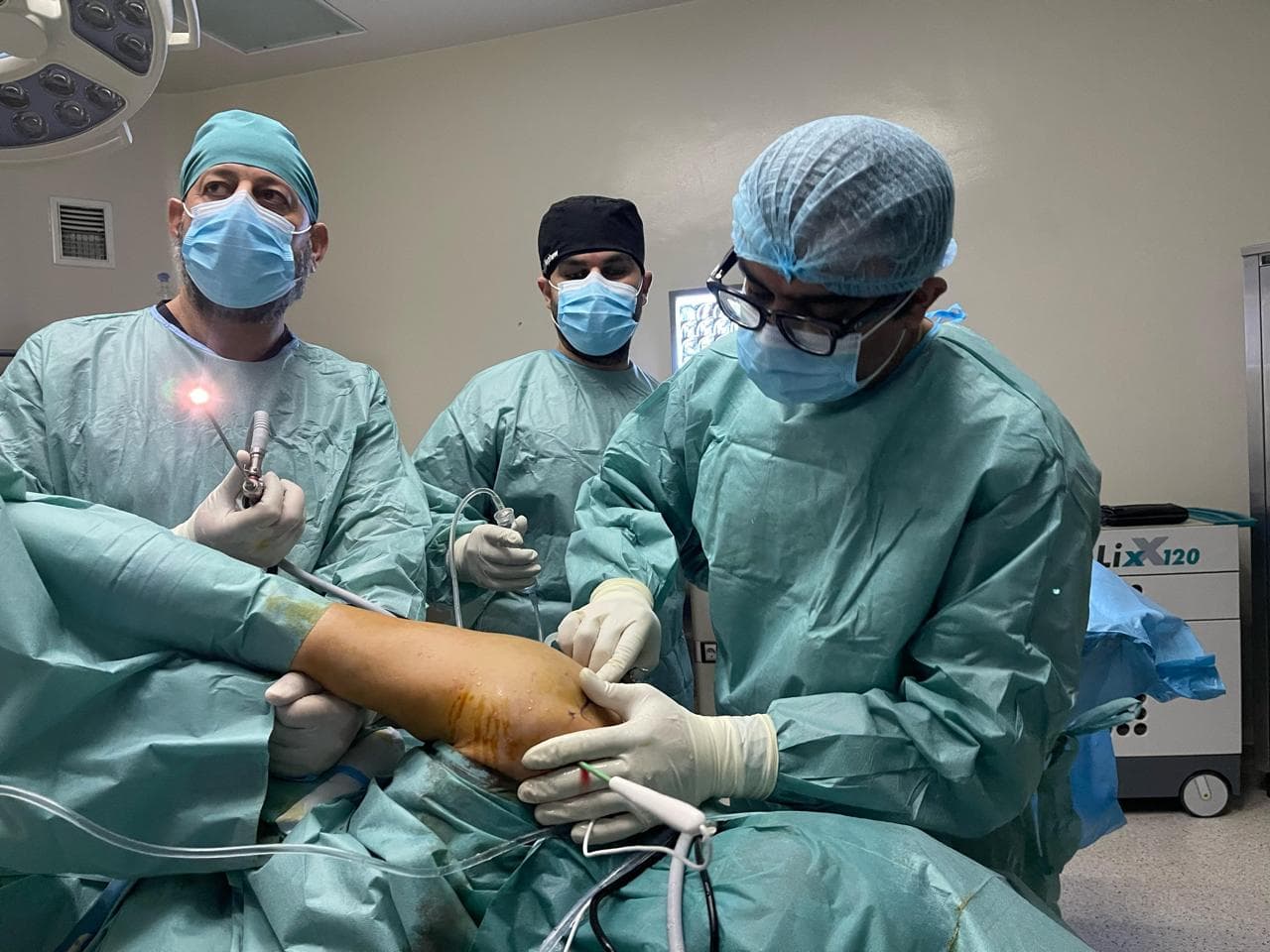 Patient consultation area