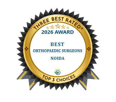 Three Best Rated - Best Orthopaedic Surgeons Noida 2026 Award